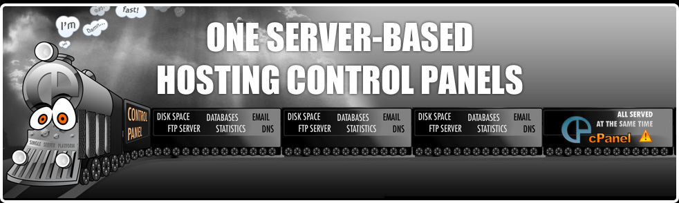 Cloud Hosting: One Server-based Hosting Control Panels